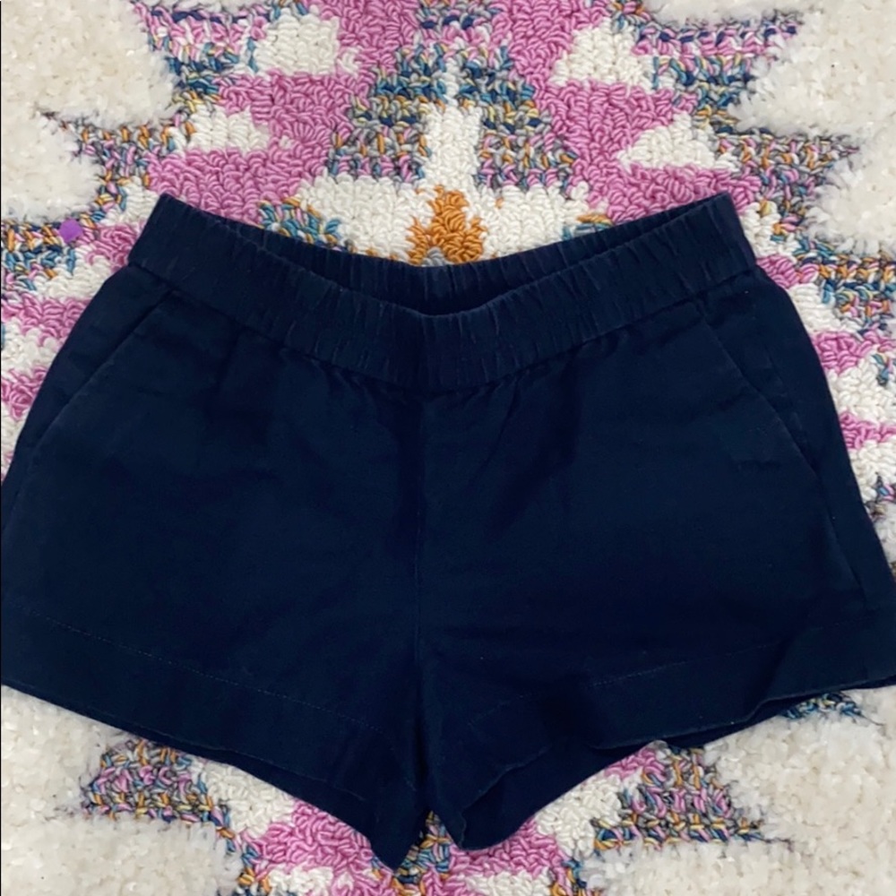 JCrew Navy Cotton twill shorts